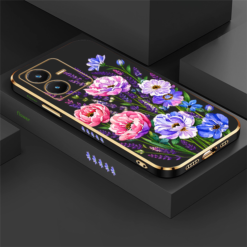 Vivo Y28 - Casing Bunga untuk Vivo Y28 S