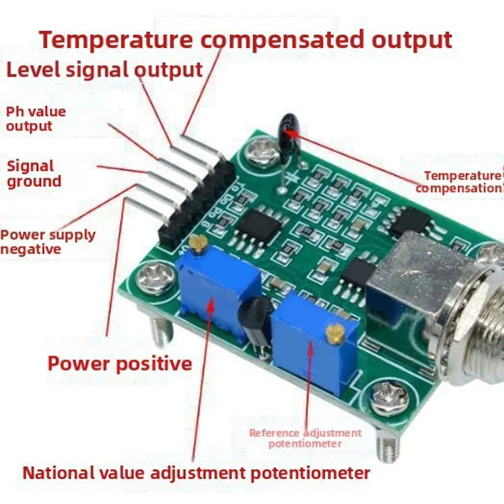 Hydration Sensor Skin - Modul Sensor PH Dengan Probe Elektroda