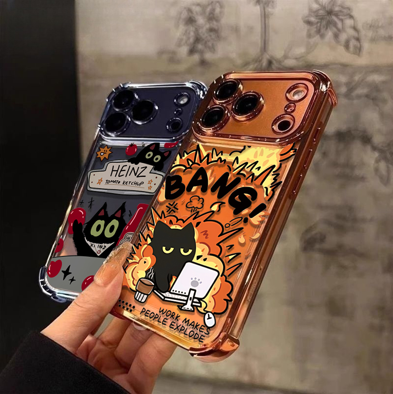 Vivo Y28 - Casing HP Work Explosion Cat untuk