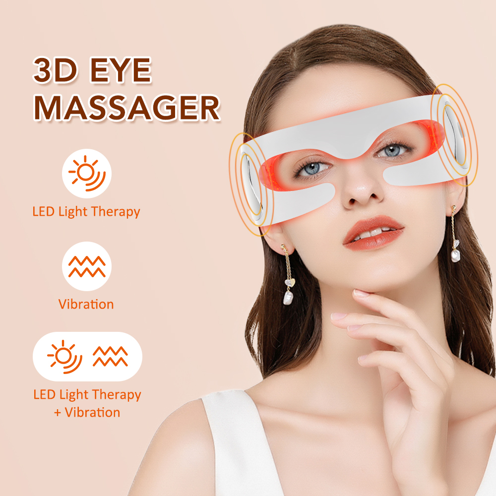 Light Therapy Glasses - Alat pijat mata elektrik, alat pijat