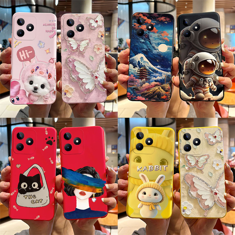 Realme Note 50 - Casing ponsel untuk Realme Note 50,