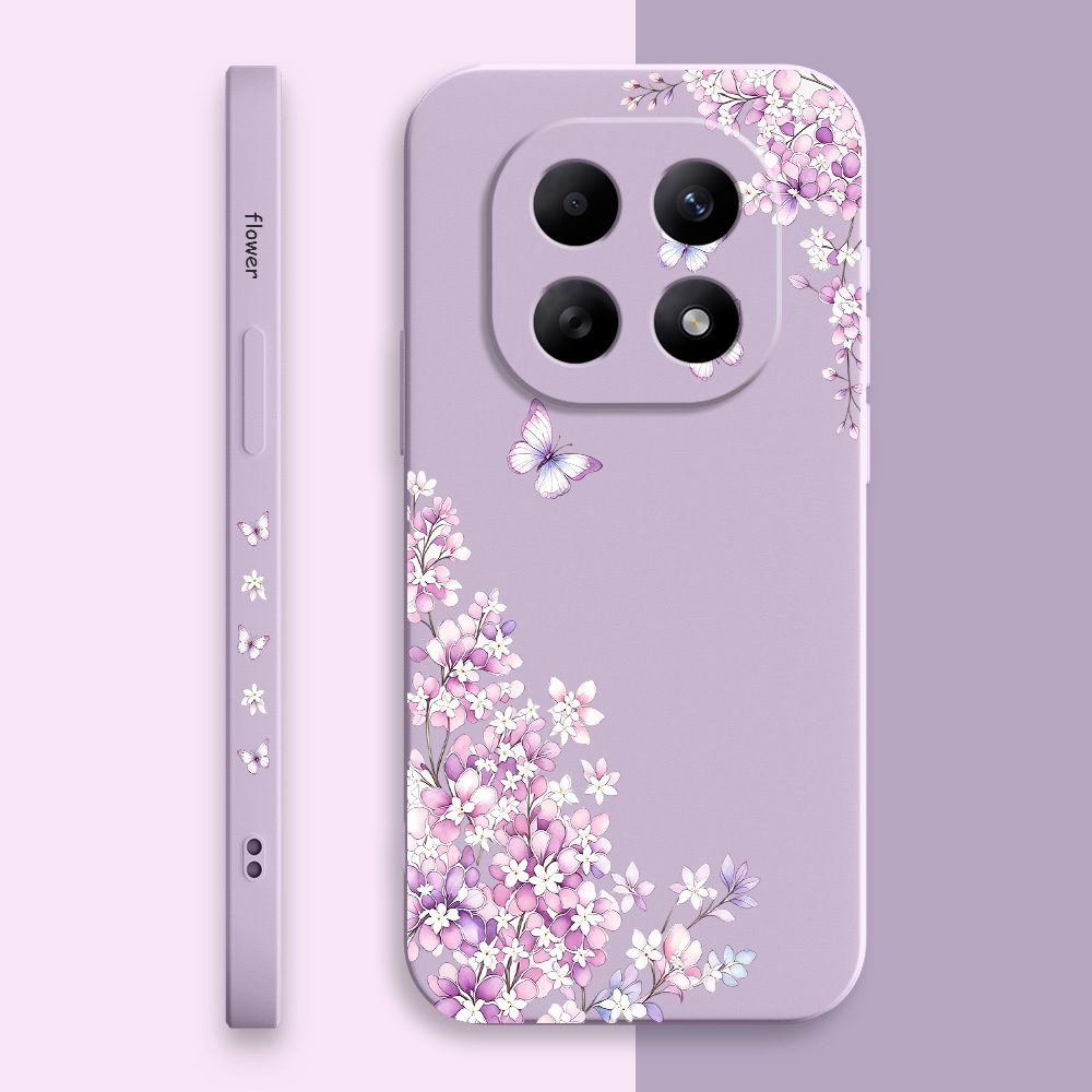 Casing Ponsel Motif Bunga Viol - Xiaomi Redmi Note 13 ulasan dan harga