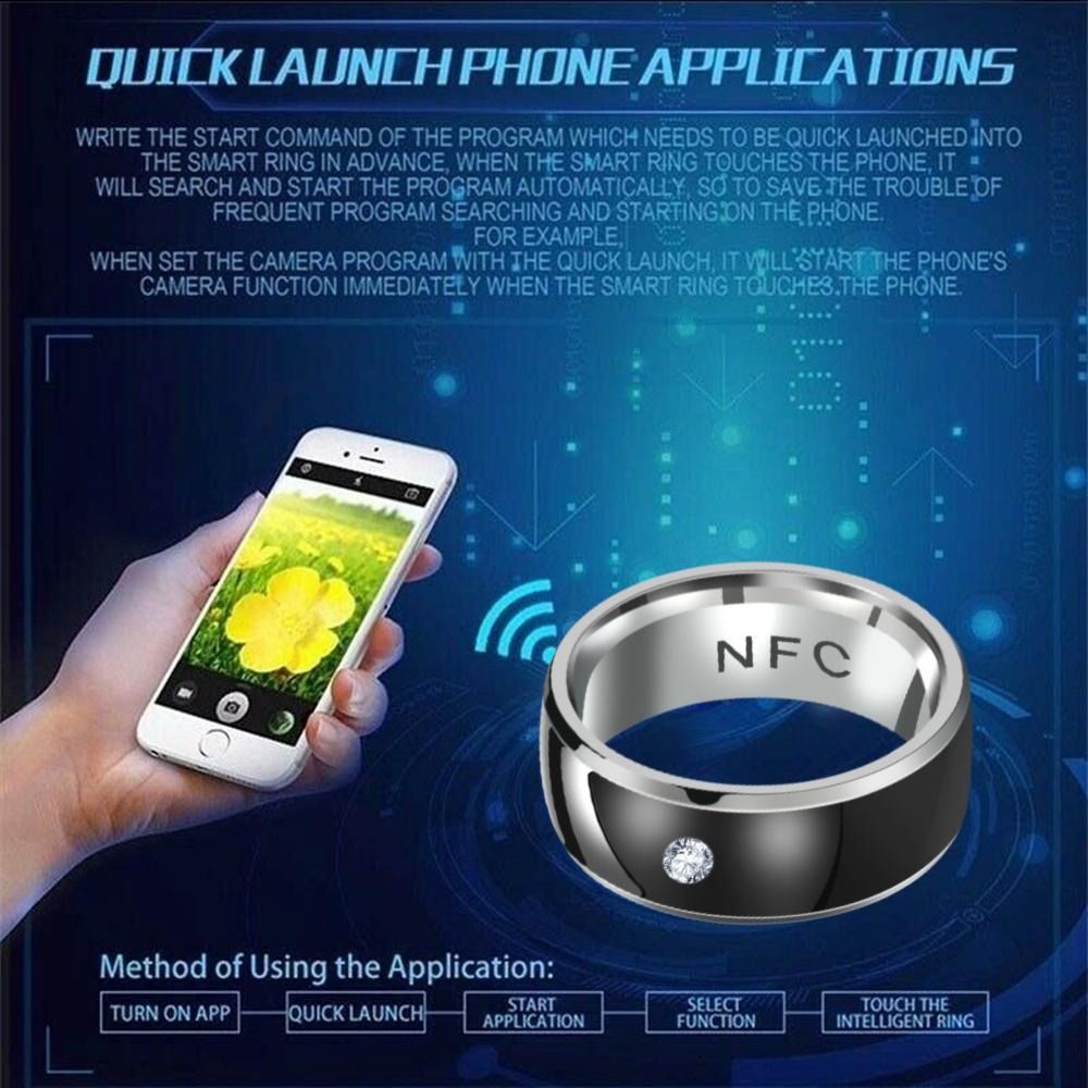 Teknologi BARU Peralatan Ponse - Smart Ring Nfc Pay ulasan dan harga