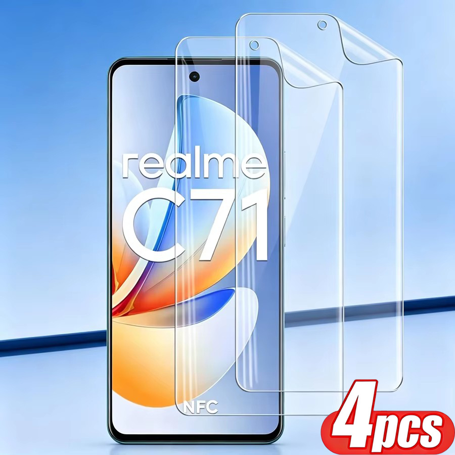 4 buah pelindung layar berbaha - Realme Note 50 ulasan dan harga
