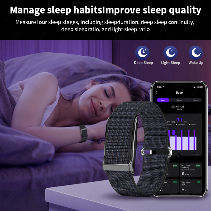 LIGE jam tangan pintar untuk p - Fall Detection Watch ulasan dan harga