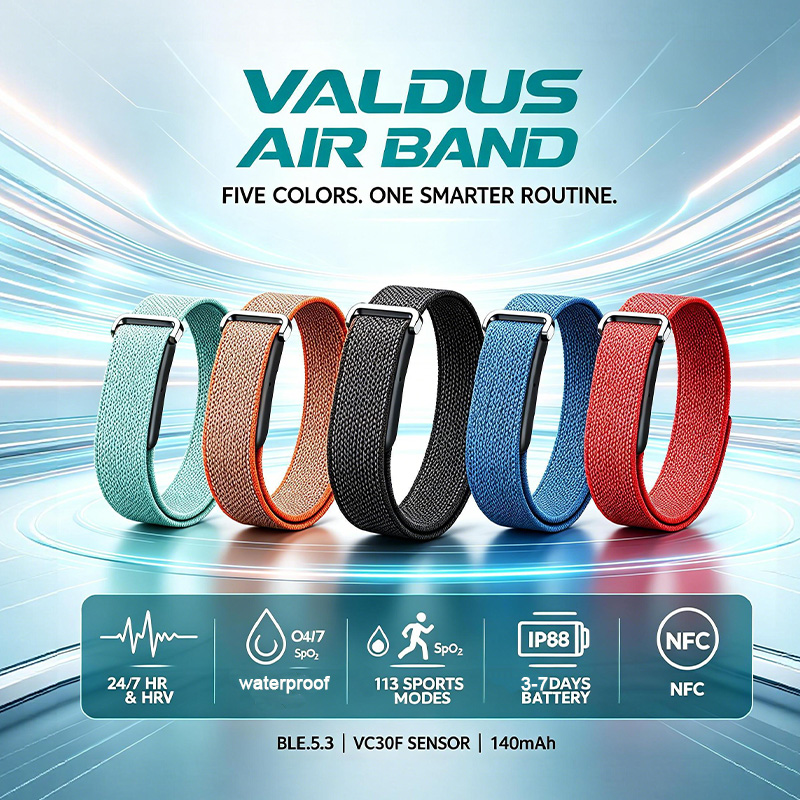 Gelang Pintar VALDUS Air Band  - Fall Detection Watch ulasan dan harga