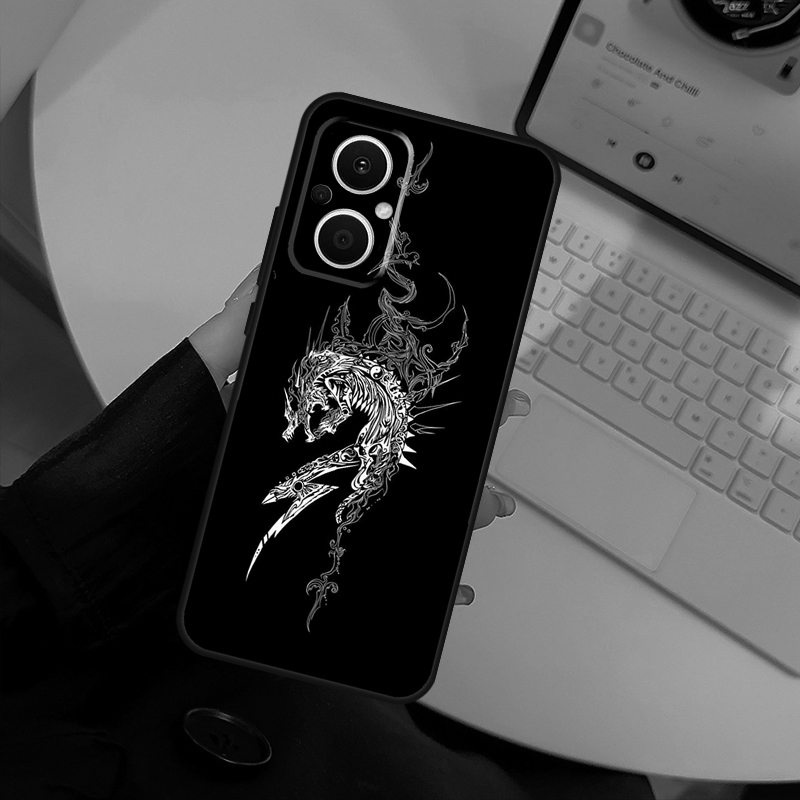Casing dengan Tema Naga Gelap  - Oppo Find X8 ulasan dan harga
