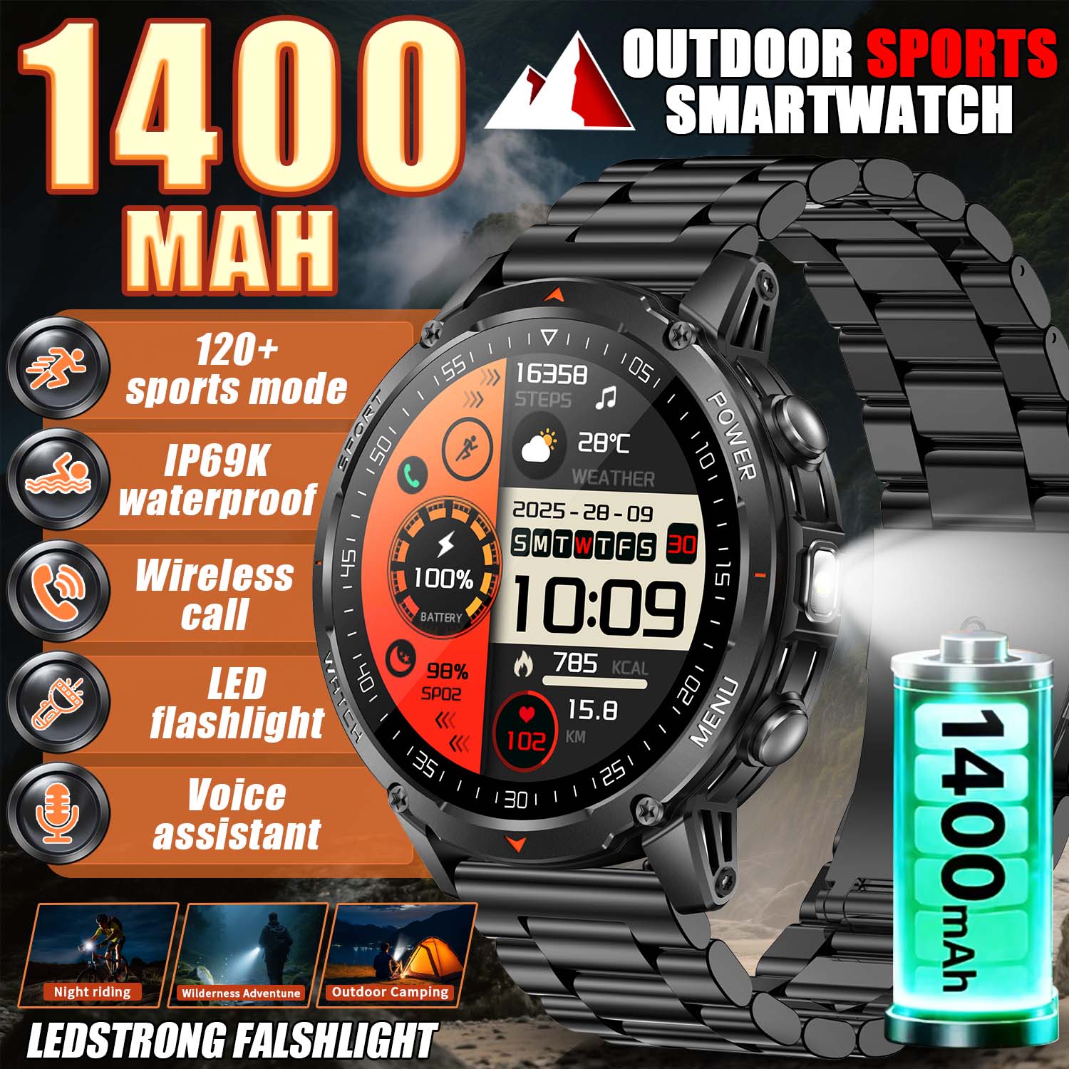 Jam Tangan Pintar Baru 2026 T- - Smart Insole Pressure ulasan dan harga